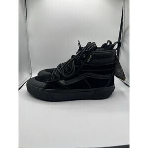 Vans Sk8-Hi MTE-2 Waterproof SKATE Hiking Boot Shoe All Black Size 7 men’s